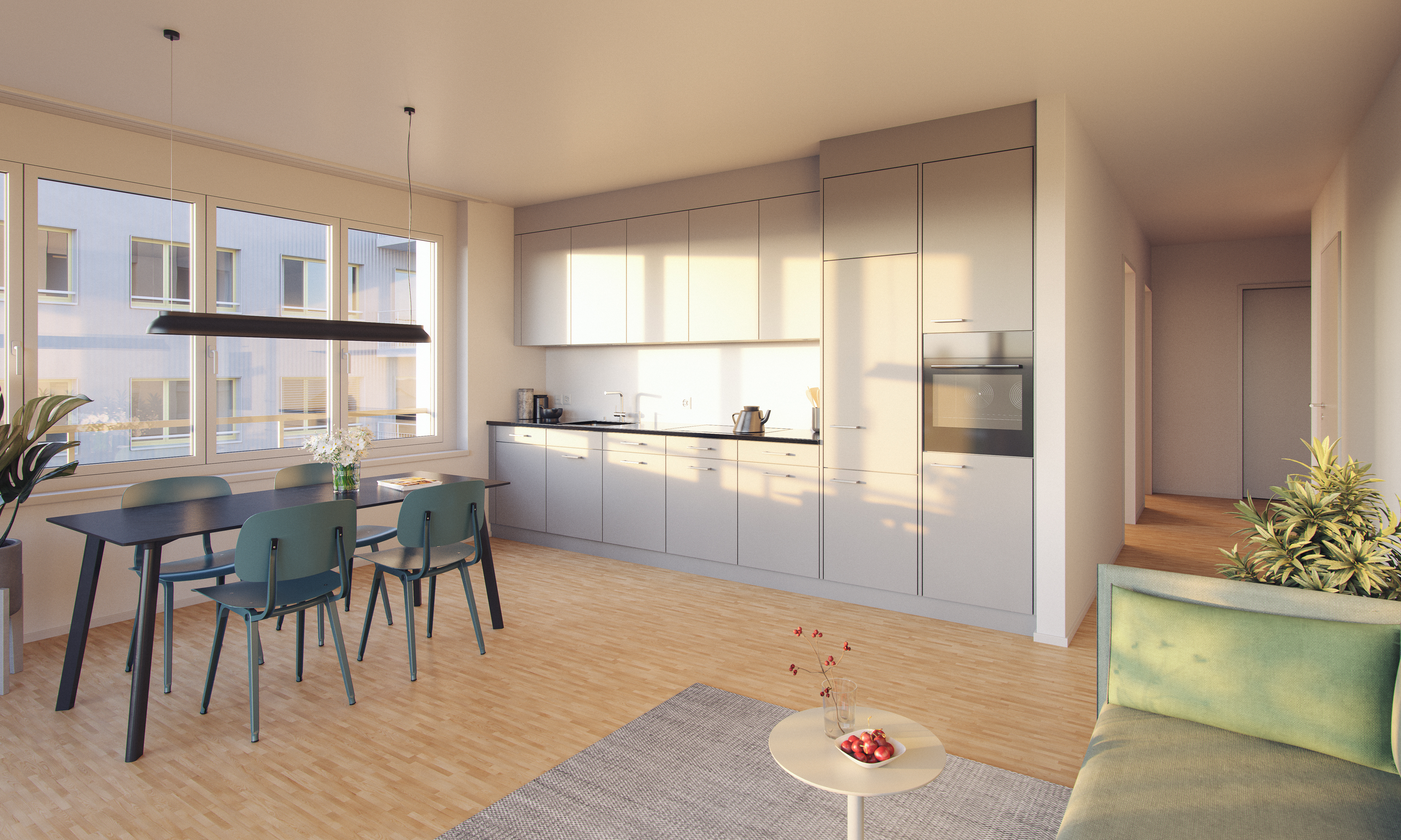 Moosmätteli Kerzers - © FAMBAU Genossenschaft